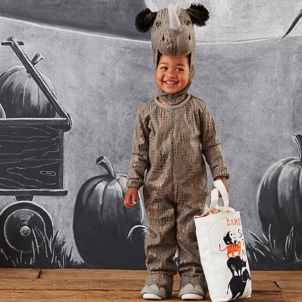 PB Kids Endangered Black Rhino Costume
